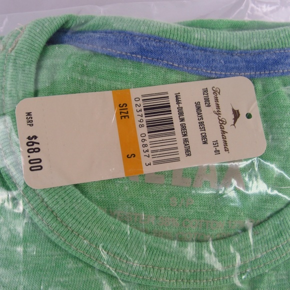 Tommy Bahama Relax Mens Sundays Best Crew T-Shirt - Picture 4 of 7